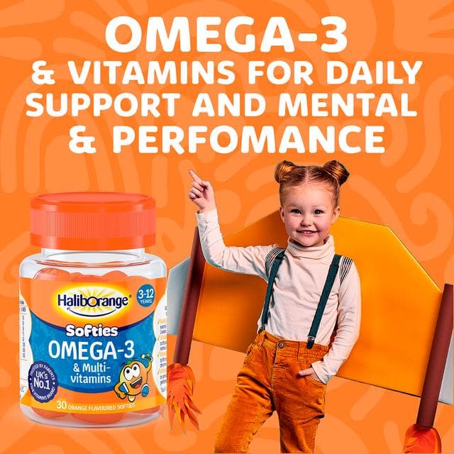 Haliborange Omega-3 Multivitamin Softie x30 - gallery image 2