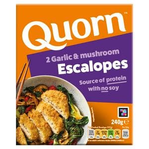 Quorn Vegetarian Garlic & Mushroom Escalope x2 240g