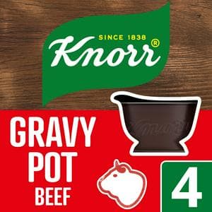 Knorr Gravy Pot Beef 4x28g