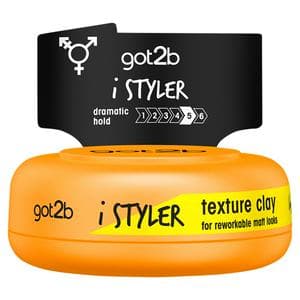 Got2b 75ml iStylers Texture Hair Styling Clay