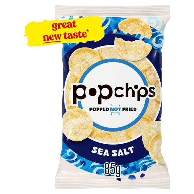 Popchips Sea Salt Sharing Crisps 85g - gallery image 1