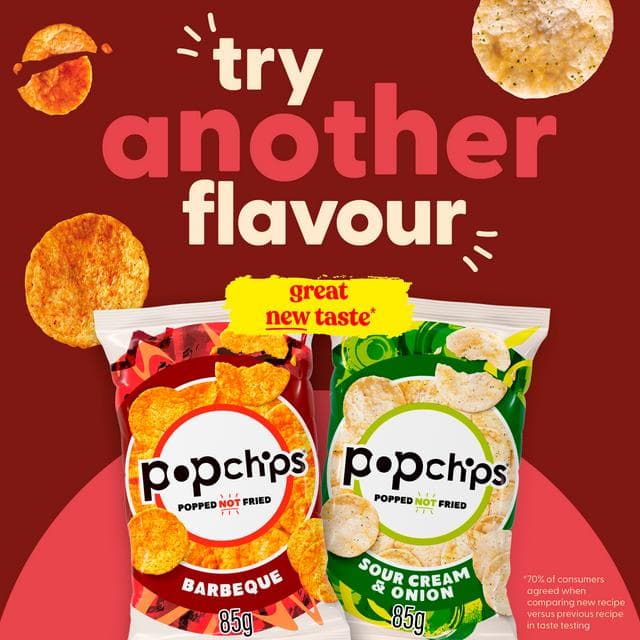 Popchips Sea Salt Sharing Crisps 85g - gallery image 2