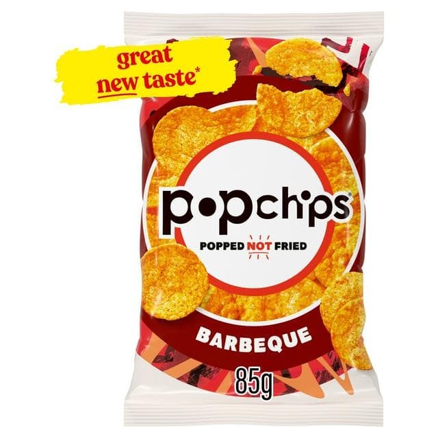 Popchips Barbeque Sharing Crisps 85g - gallery image 1