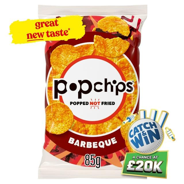 Popchips Barbeque Sharing Crisps 85g - gallery image 1