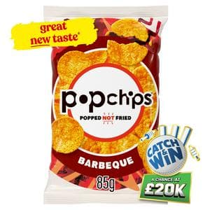 Popchips Barbeque Sharing Crisps 85g