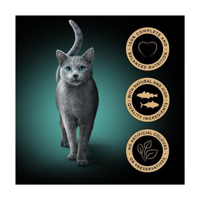 Sheba Fresh & Fine Tuna & Cod in Gravy Wet Cat Food Pouches 6 x 50g - gallery image 2