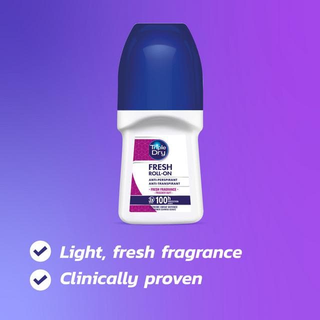 Triple Dry Roll-On Fresh 50ml - gallery image 5
