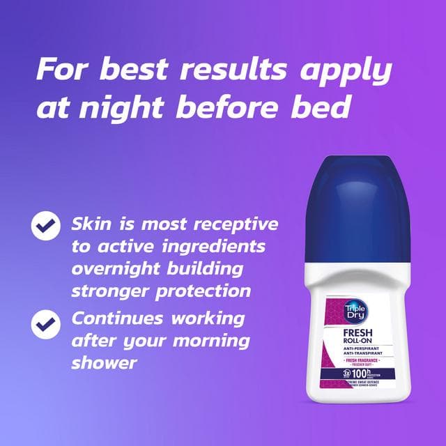 Triple Dry Roll-On Fresh 50ml - gallery image 6