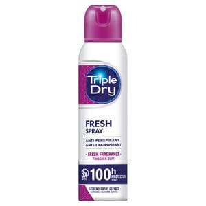 Triple Dry Anti-Perspirant Deodorant, Fresh 150ml