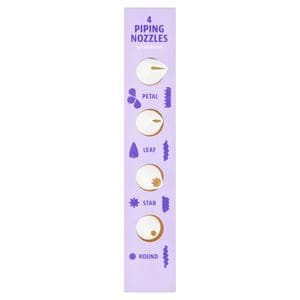 Sainsbury's Cake Piping Nozzle Set 7g