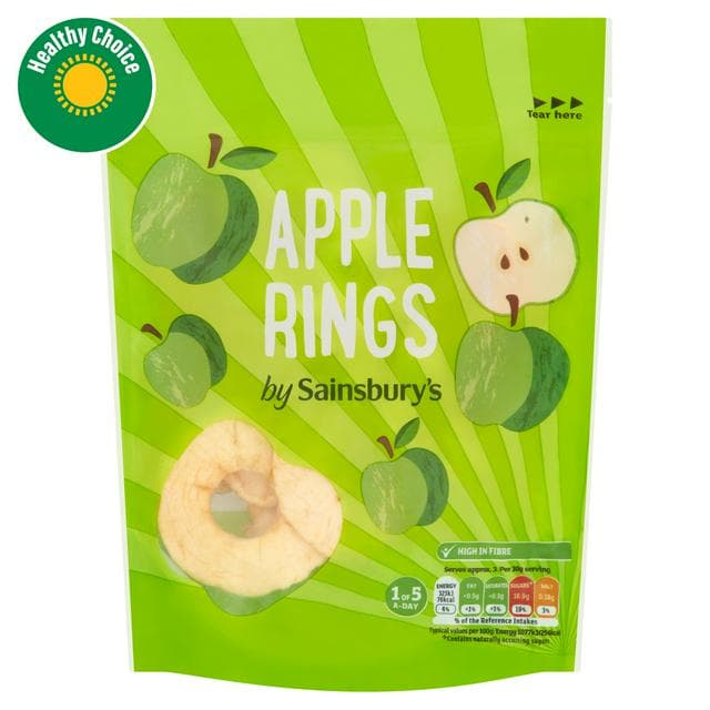 Sainsbury's Apple Rings 100g - gallery image 1