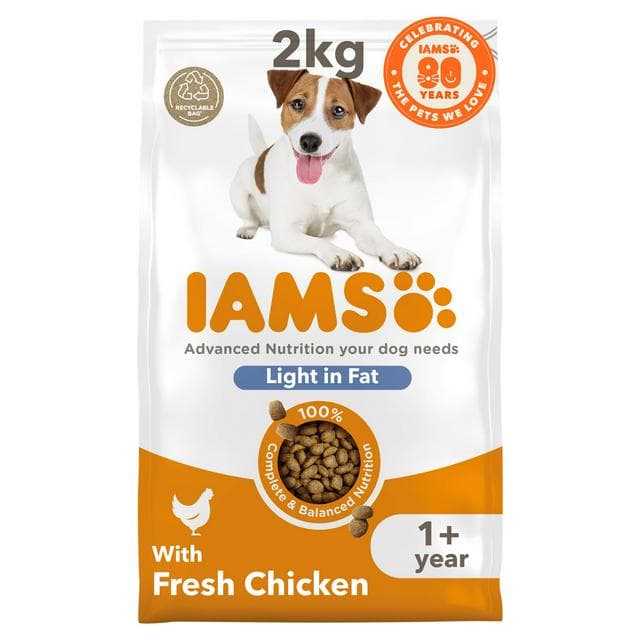 IAMS Vitality ProActive Health Dog Food for Overweight Dogs for All Breeds 2kg - gallery image 1