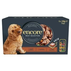 Encore Natural Pate Selection Dog Food Trays 5x150g