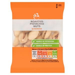 Sainsbury's Pistachio Nuts 35g