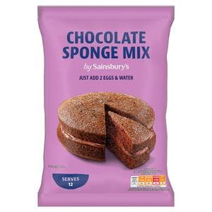 Sainsbury's Chocolate Sponge Mix 400g
