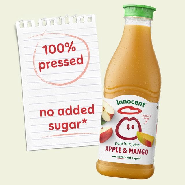 Innocent Pure Apple & Mango Juice 1.35L - gallery image 3