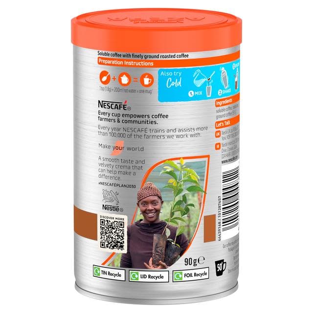 Nescafé Azera Americano Instant Coffee 90g - gallery image 2