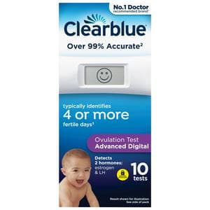 Clearblue Advanced Digital Ovulation Tests x10