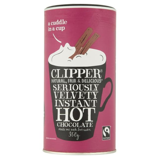 Clipper Fairtrade Instant Hot Chocolate 350g - gallery image 1