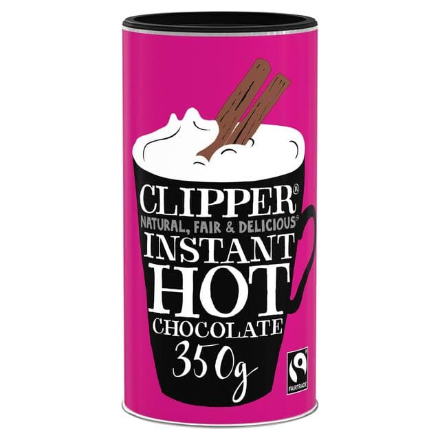 Clipper Fairtrade Instant Hot Chocolate 350g - gallery image 1