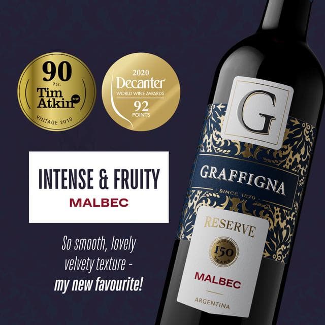 Graffigna Reserve Malbec Red Wine 75cl - gallery image 2