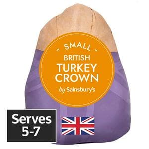 Sainsbury's Small British Turkey Crown 1.5-1.9kg