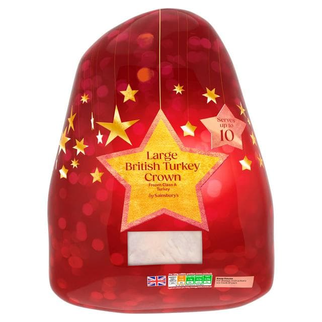 Sainsbury's Large British Turkey Crown 2.4-2.8kg - gallery image 1