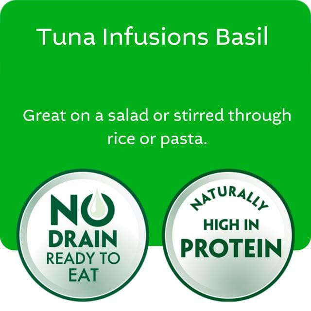 John West Basil No Drain Tuna Infusions 80g - gallery image 4