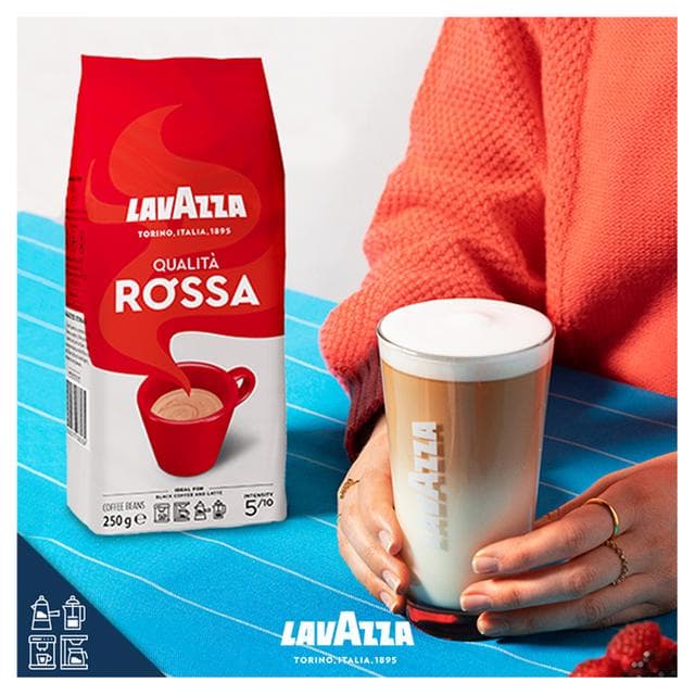 Lavazza Qualita Rossa Coffee Beans 250g - gallery image 3