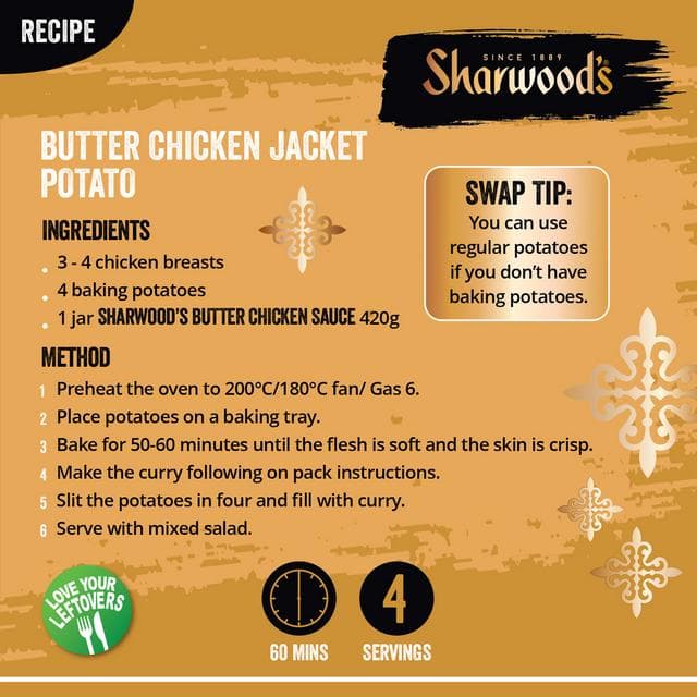 Sharwood's Butter Chicken Curry Sauce 420g - gallery image 3