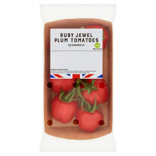 Sainsbury's Ruby Jewel Plum Tomatoes - gallery image 1