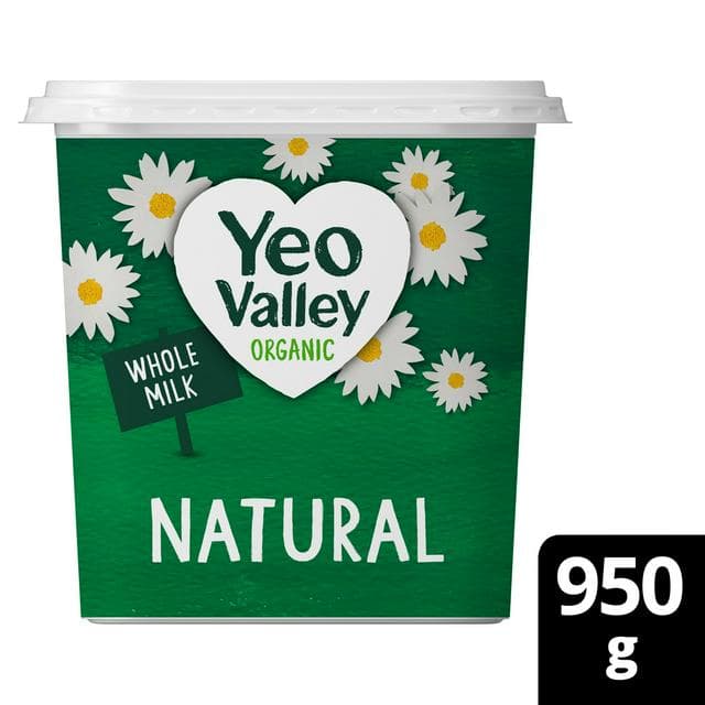 Yeo Valley Organic Natural Creamy Bio Live Yogurt 950g - gallery image 1