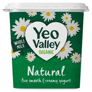 Yeo Valley Organic Natural Creamy Bio Live Yogurt 950g