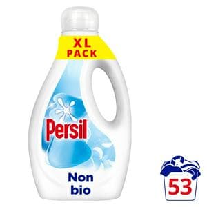 Persil Non Bio 53 Washes Laundry Washing Liquid Detergent 1.43L