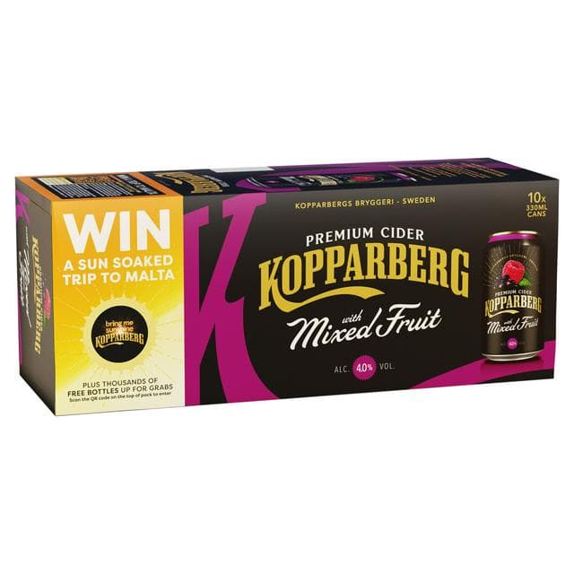 Kopparberg Mixed Fruit Cider 10x330ml - gallery image 1
