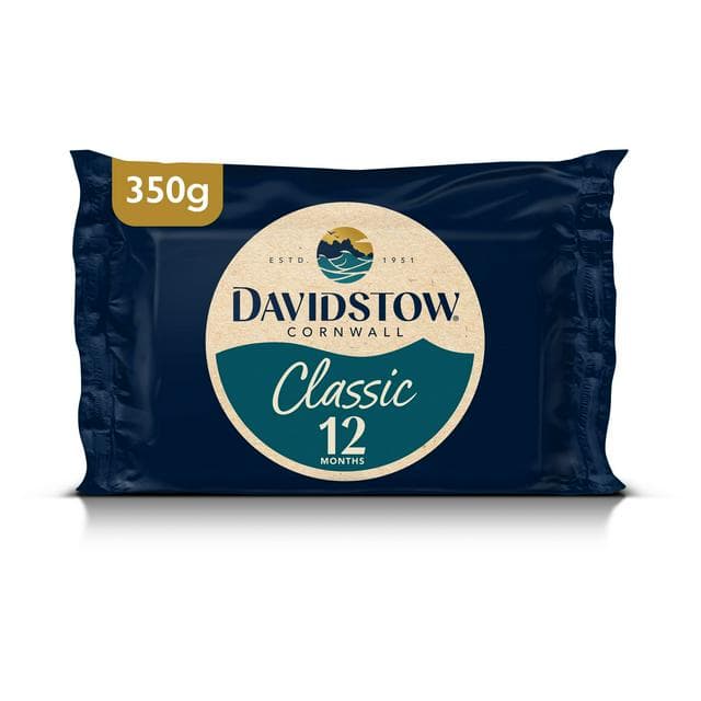 Davidstow Classic Cornish Mature Cheddar Cheese 350g - gallery image 1