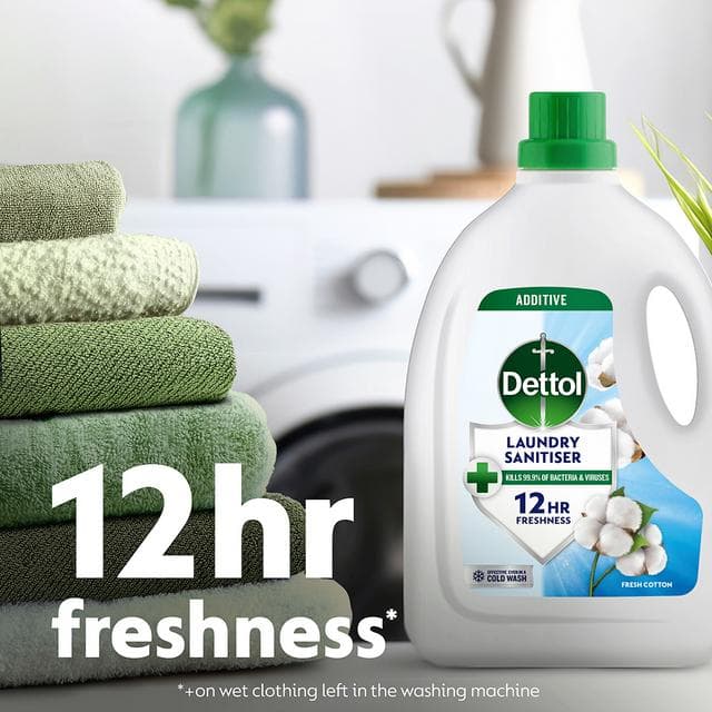 Dettol Antibacterial Laundry Cleanser Cotton Breeze 1.5L - gallery image 5