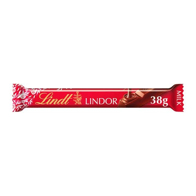Lindt Lindor Milk Chocolate Treat Bar 38g - gallery image 1