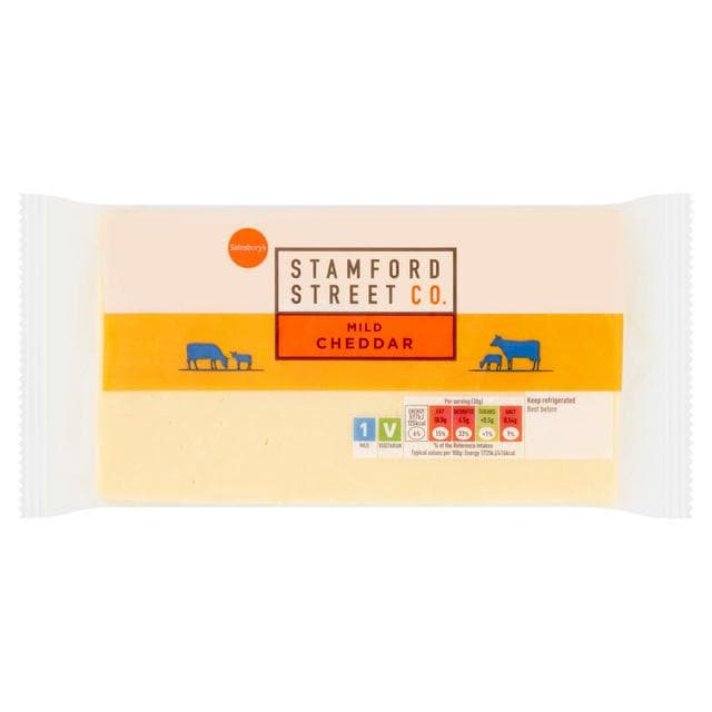 Stamford Street Co. Mild Cheddar 900g - gallery image 1