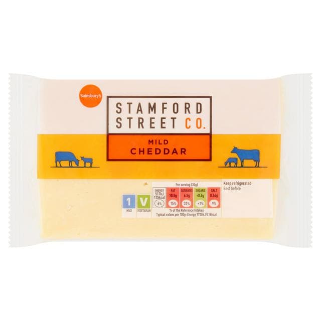 Stamford Street Co. Mild Cheddar 600g - gallery image 1
