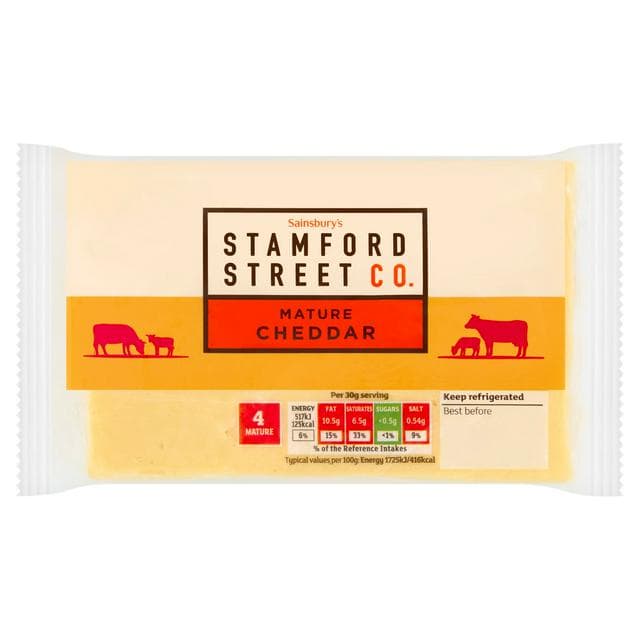 Stamford Street Co. Mature Cheddar Cheese 600g - gallery image 1