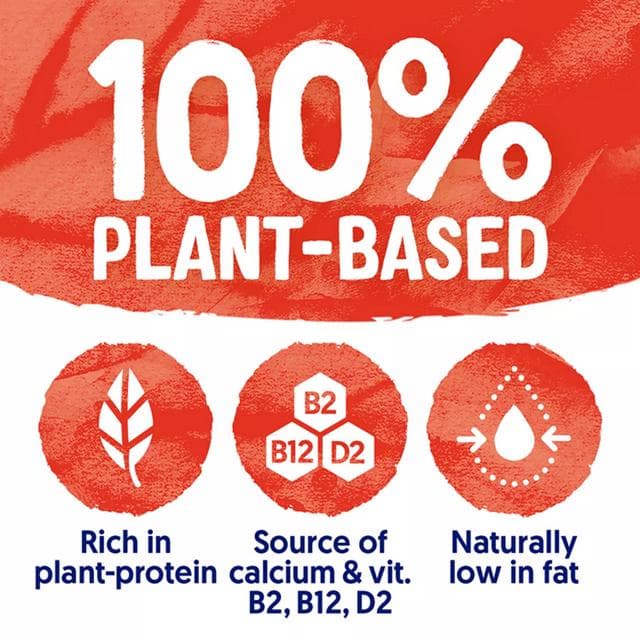 Alpro Strawberry Soya Plant Based Yoghurt Alternative 500g - gallery image 3
