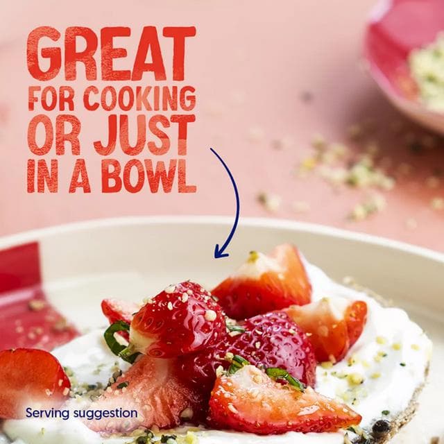 Alpro Strawberry Soya Plant Based Yoghurt Alternative 500g - gallery image 4
