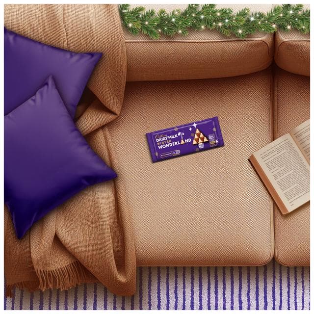 Cadbury Dairy Milk 100g Winter Wonderland Chocolate Bar - gallery image 2