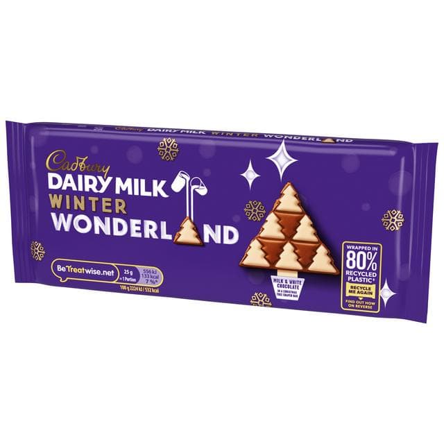Cadbury Dairy Milk 100g Winter Wonderland Chocolate Bar - gallery image 3