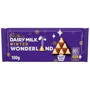 Cadbury Dairy Milk 100g Winter Wonderland Chocolate Bar