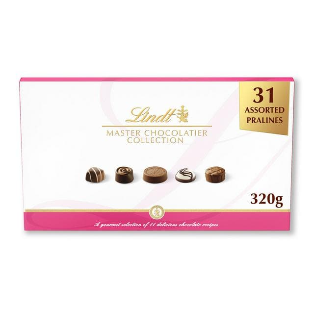 Lindt Master Chocolatier Collection Large Chocolate Box 320g - gallery image 1