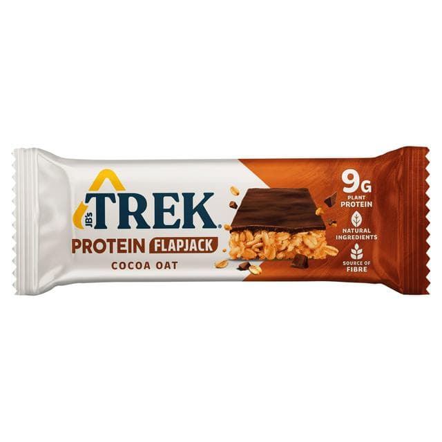 Trek Cocoa Oat Protein Flapjack 50g - gallery image 1