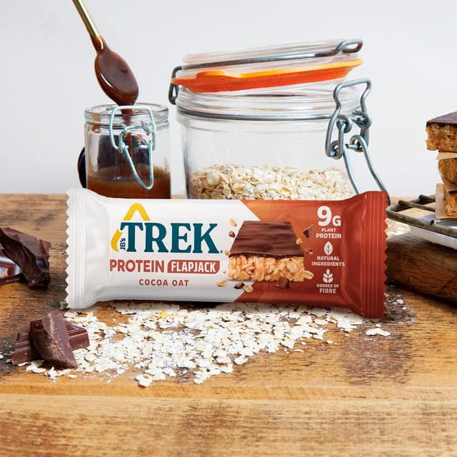 Trek Cocoa Oat Protein Flapjack 50g - gallery image 6
