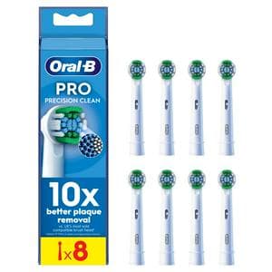 Oral-B Precision Clean Replacement Electric Toothbrush Heads x8